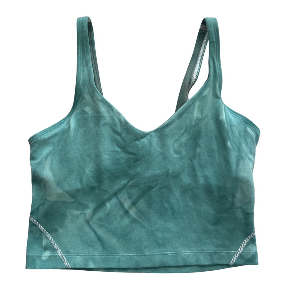 Lululemon Align Tank Top Green Marble Tie Dye Size 6 W1CW8S